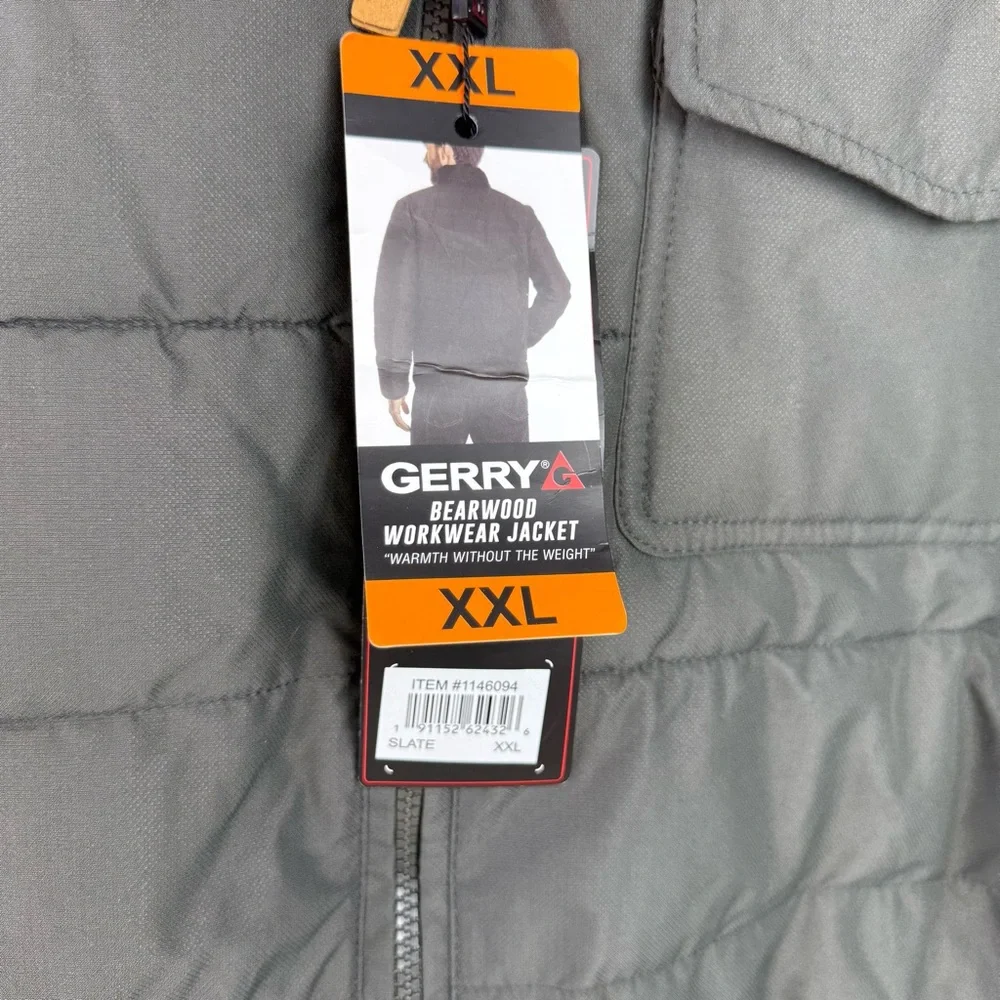 New Gerry Bearwood Workwear Two-Tone Puffer Jacket‎
